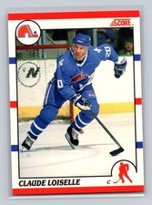 1990-91 Score Canadian #207 Claude Loiselle RC Quebec Nordiques