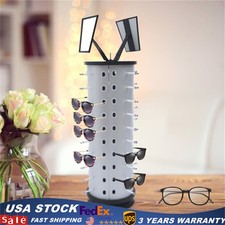 360 Rotating Sunglass Display Rack 44 Pairs Eye Glasses Display Stand Holder