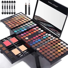 190 Colors Makeup Kit Professional All-in-One Set for Women with Eyeshadow, Lips
