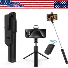 Selfie Stick Tripod Bluetooth Wireless Remote Stand For iPhone 17 16 Pro Max Lot