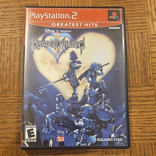 Square Enix Kingdom Hearts Greatest Hits PS2 Complete w/ Manual NTSC-U/C 2002 E