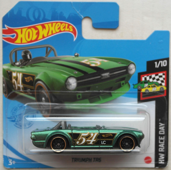 Hot Wheels Triumph TR6 GrüNmetallic Neu/Ovp Roadster Oldtimer HW Auto Car Mattel-image