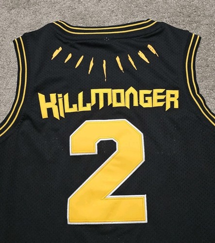 Black Panther Wakanda Killmonger Limited Edition Basketball Jersey XL - Picture 10 of 16