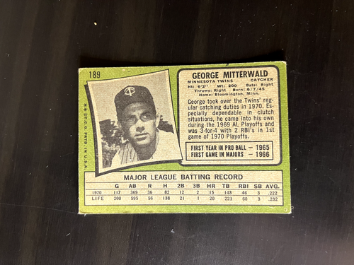 1971 Topps Baseball #1-262. You-Pick Complete-Your-Set. Low Ship. Up to 10% Off - Picture 361 of 501