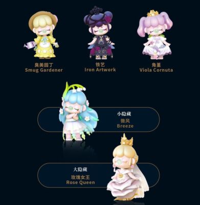 Rolife Nanci Secret Garden Series Flower Fairy Confirmed Blind Box