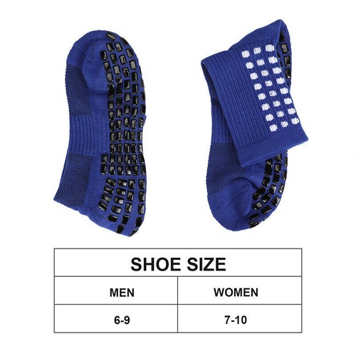 3 Pair Sport Socks Anti Slip W/ Grip Soccer Men Football Basketball Sock Premium - Picture 14 of 44