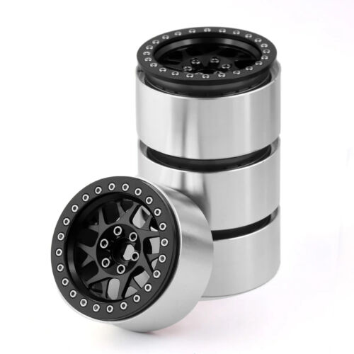 4PCS CNC 2.2 Beadlock Wheel Rim for 1/10 RC Crawler Car Axial Wraith TRX4 TRX-6 - Picture 5 of 26
