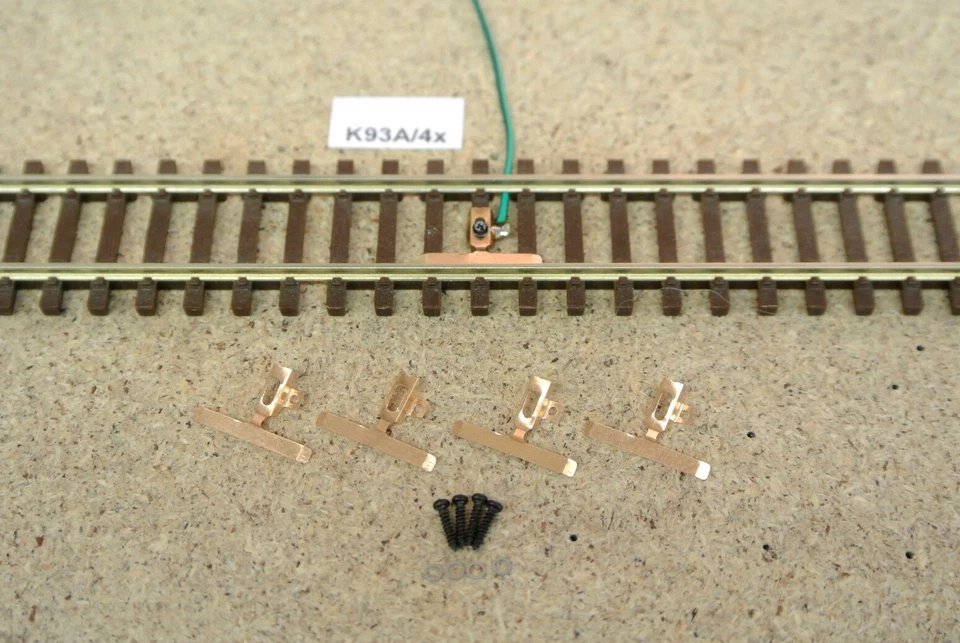K93A, Schaltkontakte Satz KaModel für TT Gleise (Tillig, Kuehn, Peco), 2-10St. - Bild 2 von 3