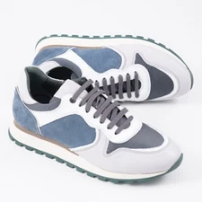 Pastori by di Bianco 'Thrax' Multi Material Leather Sneakers US 11.5 Shoes