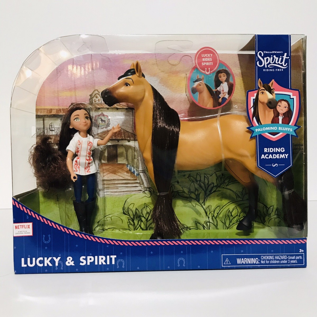 Dreamworks Spirit Riding Free Riding Academy LUCKY & SPIRIT