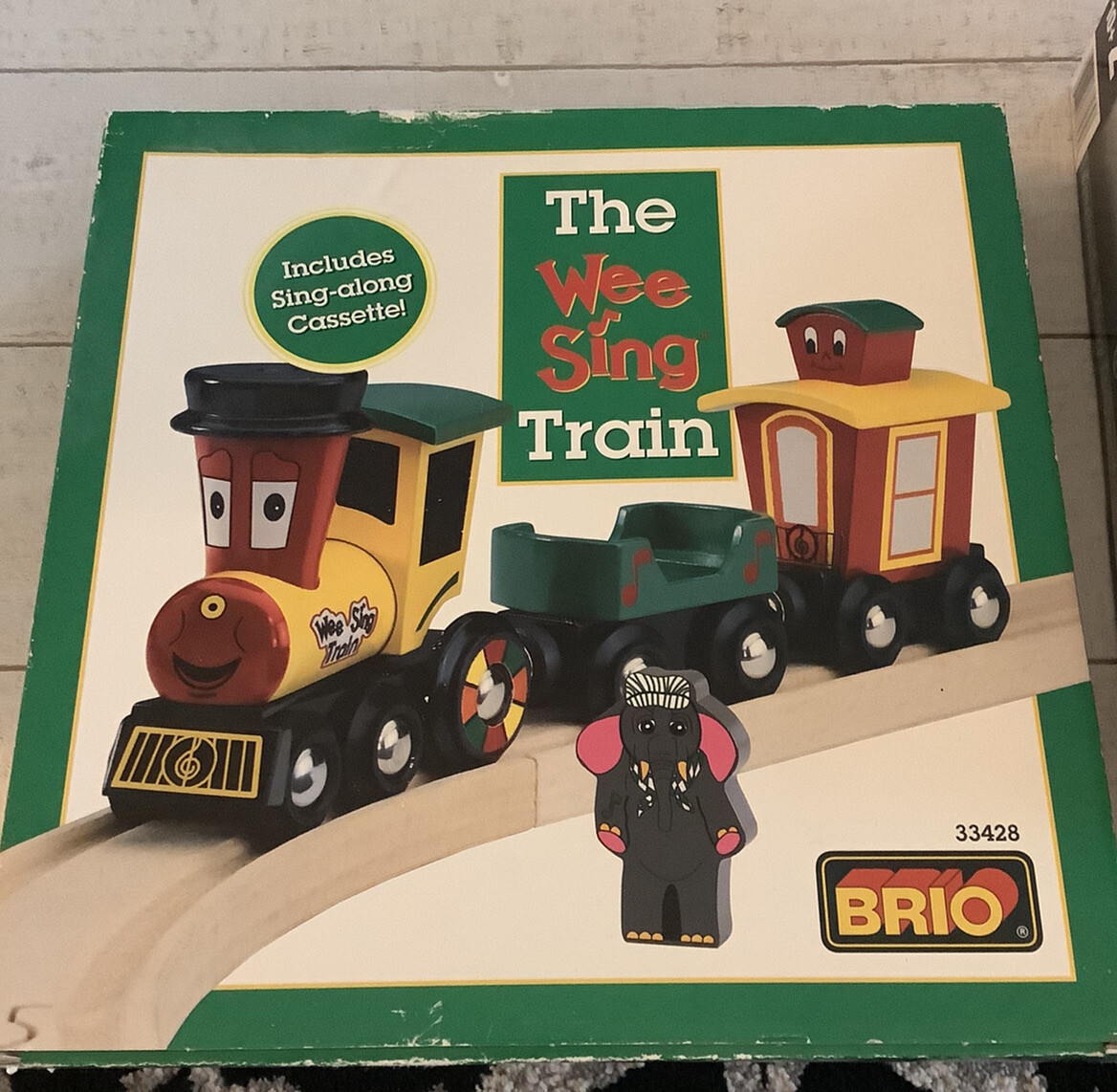 vintage brio train