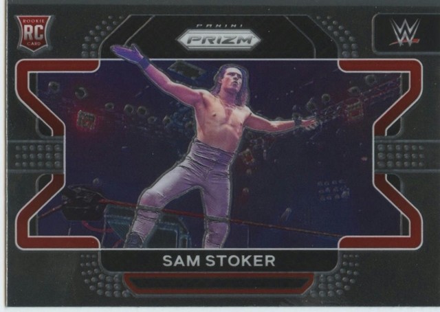 2022 Panini Prizm WWE #50 Sam Stoker - Rookie