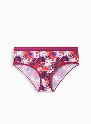 Torrid Second Skin Mid-Rise Hipster Floral Panty Multi 0 L 12 #H89818