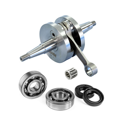 Pack vilebrequin Polini Euro 3 à masses pleines et roulements C4 pour Aprilia Rs4