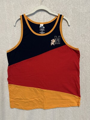 Modelo Tank Top Mens s Size XL Navy Red Gold Cerveza Especial