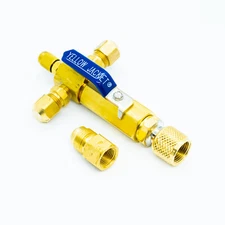 Yellow Jacket Super Evac Vacuum Pump Manifold with Micron Gauge Port  - 93850