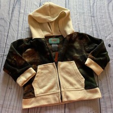 Boy s Trail Crest Fleece Jacket, 24M, Zip Front, Hood