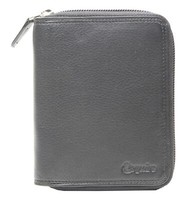 Esquire Duo Zip Around Wallet GeldböRse Black Schwarz Neu