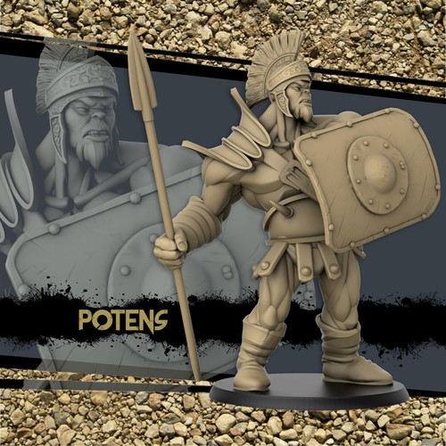 Mythreal Games Alamanta Sondt – Miniaturra Elfa Combattente In Resina Grigia Per D&D 5e DSA
