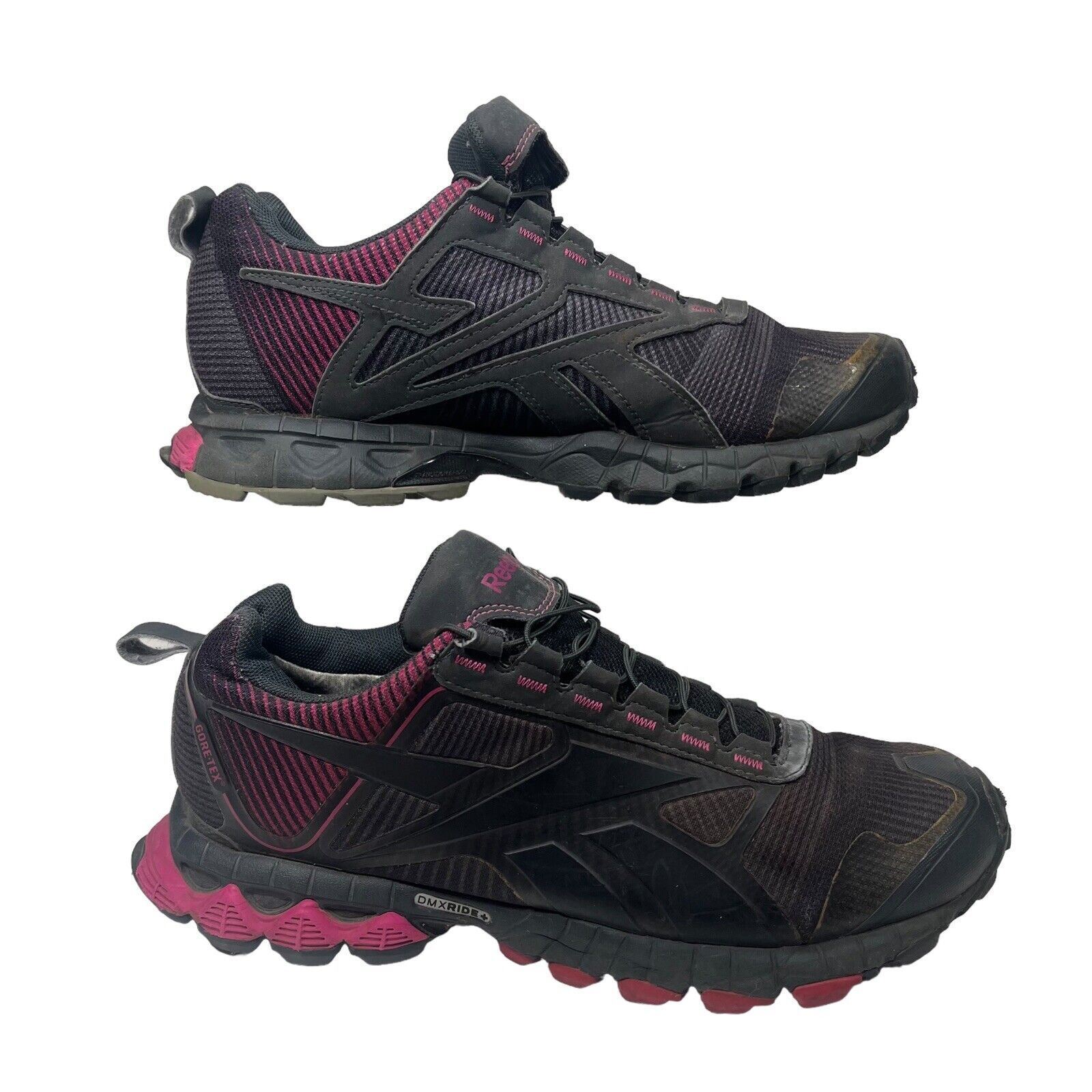 Reebok Gore-Tex RIDE Trainers Size 8.5 Women's Black Pink | eBay