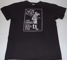 Vintage Look Star Wars I Had Friends On That Death Star T Shirt L Delta Apparel