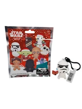 Star Wars Xmas 3D - Exclusive A Chase - Bag Clip Key Chain Stormtrooper Caroler