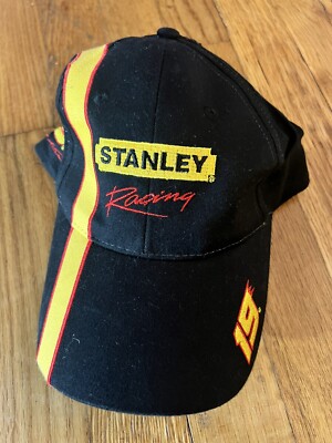 Stanley Tools Performance Racing Cap Baseball Hat strapback Cap