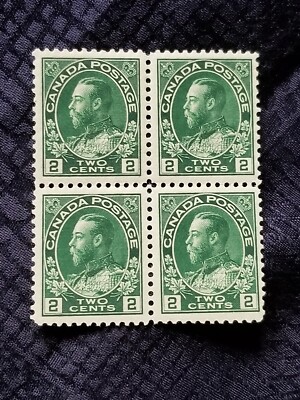 Canada Mint Hinged Stamp - 2 Cents 1922 -1925 King George V - AB124 Tariff Incl