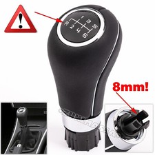 pour MERCEDES A W169 B W245 W203 S203 CUIR POMMEAU LEVIER DE VITESSE 6 VITESSES