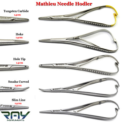 Dental Mathieu Needle Holder Forceps Orthodontic Surgery Wire Ligature Pliers