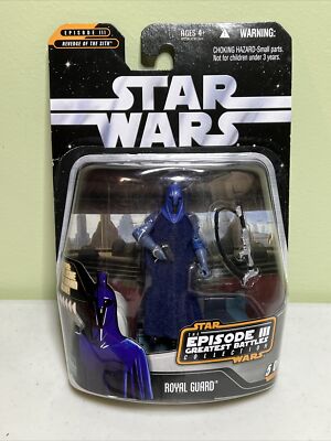Star Wars Ep III Coll. 2006 Royal Guard mit Hologramm Figur Hasbro Sealed Neu in OVP 