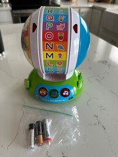 Leap Frog Spin/Sing Alphabet Zoo Musical Lights ABC's Music Animals Discover Toy