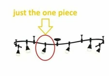 allen + roth only LED Flex Track Head Lighting include Bronze 20271-000, 0809856