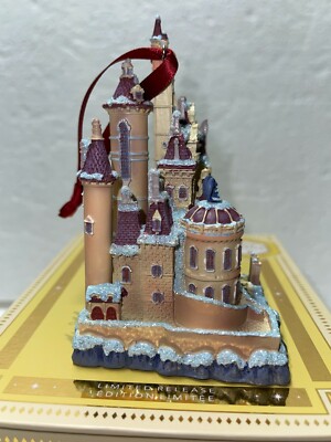 DISNEY Castle Collection Limited Ornament - BEAUTY & THE BEAST