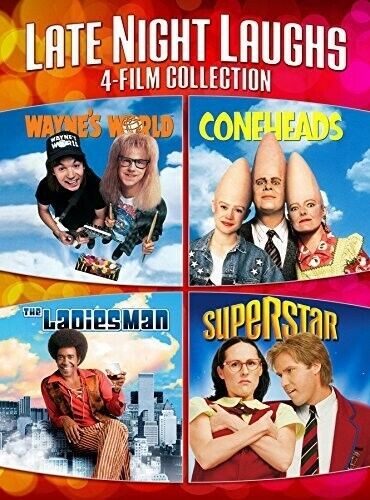 Late Night Laughs 4-Film Collection [New DVD] Boxed Set, Gift Set, Subtitled, - Picture 1 of 1