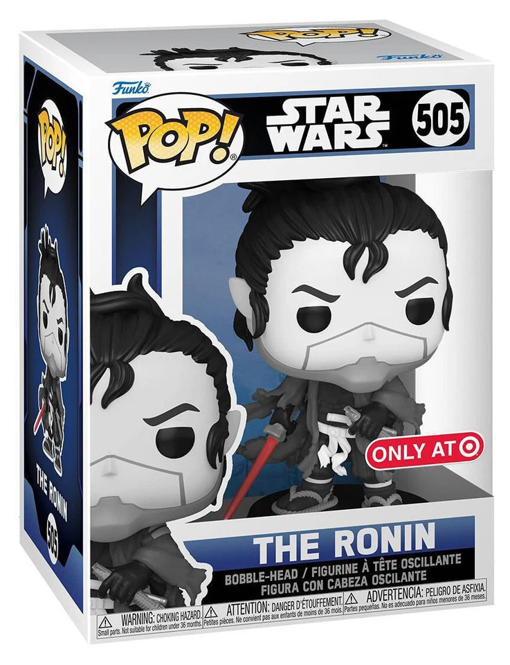 Funko POP! Camisetas #505 Star Wars Visions - ¡El Ronin POP! & Camiseta - Camisa 2XL Foto 3 de 4