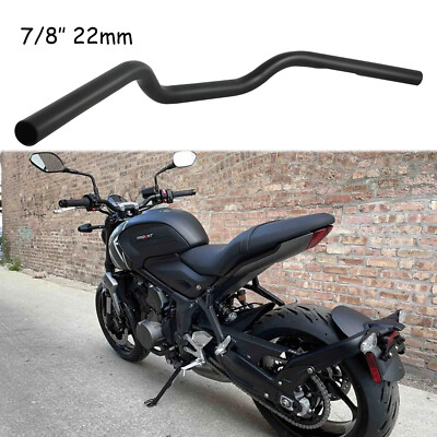 Motorradlenker 7/8'' 22mm Lenker Schwarz Für Triumph Bonneville Trident 660 900