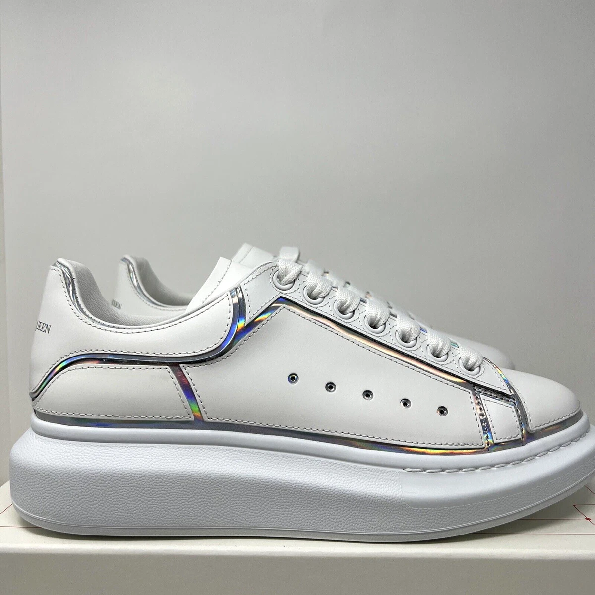 Alexander McQueen Oversized Leather Sneakers