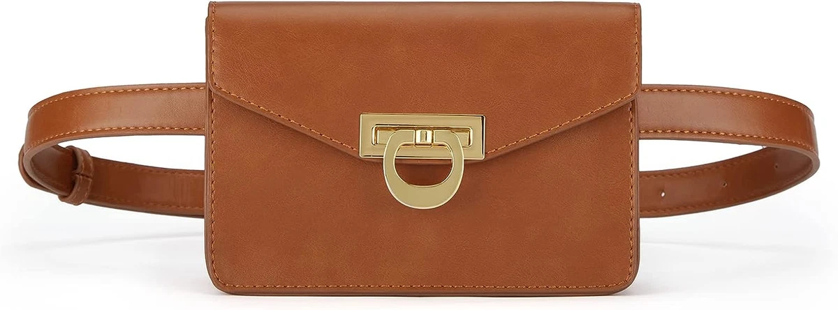 Fanny Pack for Women PU Leather Belt Bag Waist Bag Fashion Waist