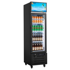 VEVOR Commercial Merchandiser Refrigerator 6.1 Cu.Ft Upright Beverage Cooler