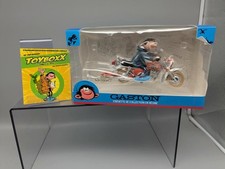 GASTON LAGAFFE mit SAPETOKU Motorad PLASTOY 23 cm