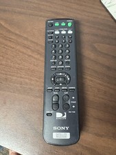 Sony DirecTV Satellite Receiver Remote Control RM-Y139 Black Replacement Tested