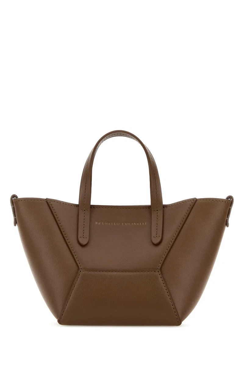 Brunello Cucinelli Leather Tote Bags for Women for sale | eBay