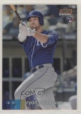 2020 Topps Stadium Club Chrome Orange Refractor /25 Ryan McBroom #376 2g8