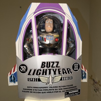 Buzz LIGHTYEAR Limited Edition 30th Anniversary Disney Collectible 12  Figure