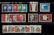 Germany occupation stamps lot, Berlin 1959/1965, Unused