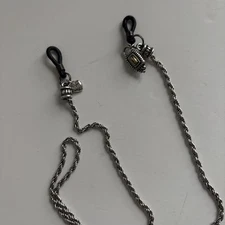 Brighton Silver Eyeglasses Sunglasses Chain Holder