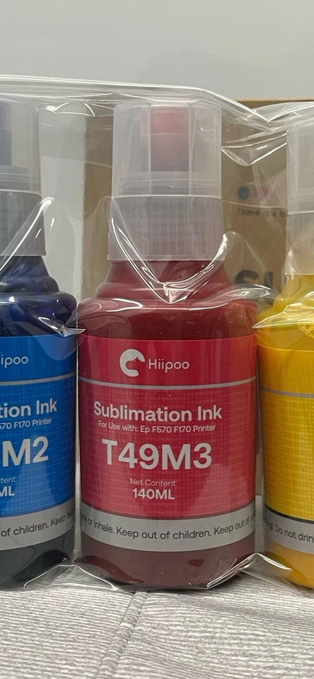 Brand New Hippo Sublimation Ink (Set Of 4) - Image 4 of 4