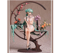 Hatsune Miku Qipao Figure PVC Anime Girl Statue Collectible Desktop Ornament Toy