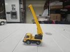Vtg 70s Tonka 4 in Yellow Tow Truck Wrecker Metal Plastic Toy Japan Cake Topper